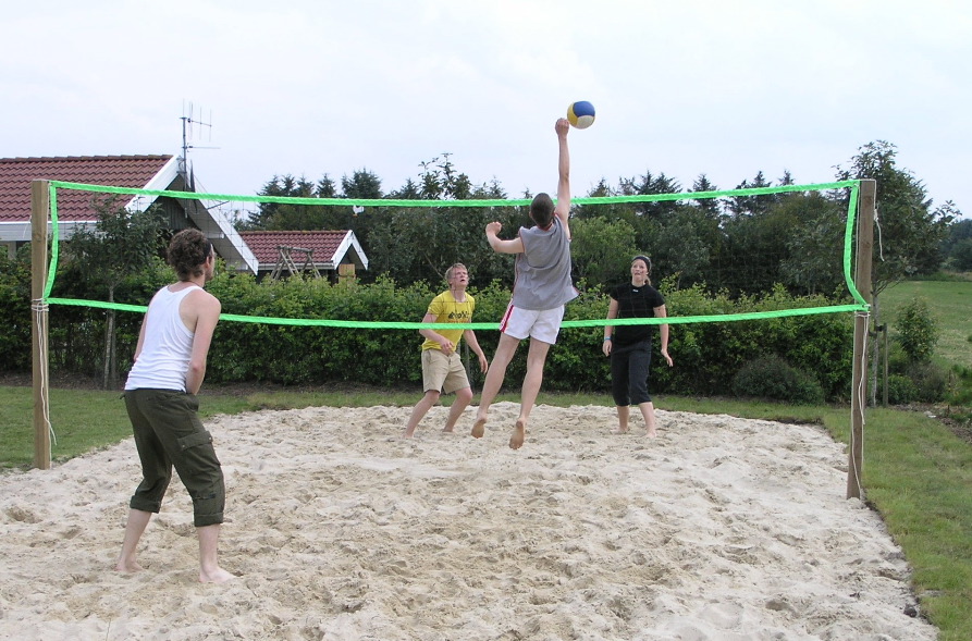 Volleyballkampen raser